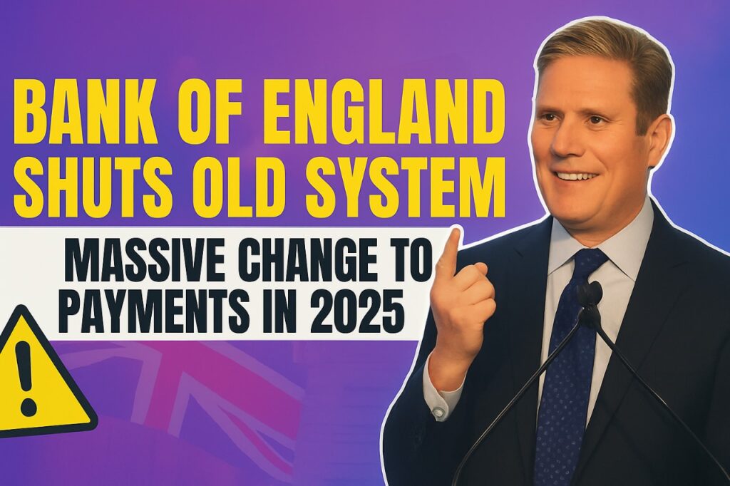 Bank of England to Replace the UK’s Old Payment System