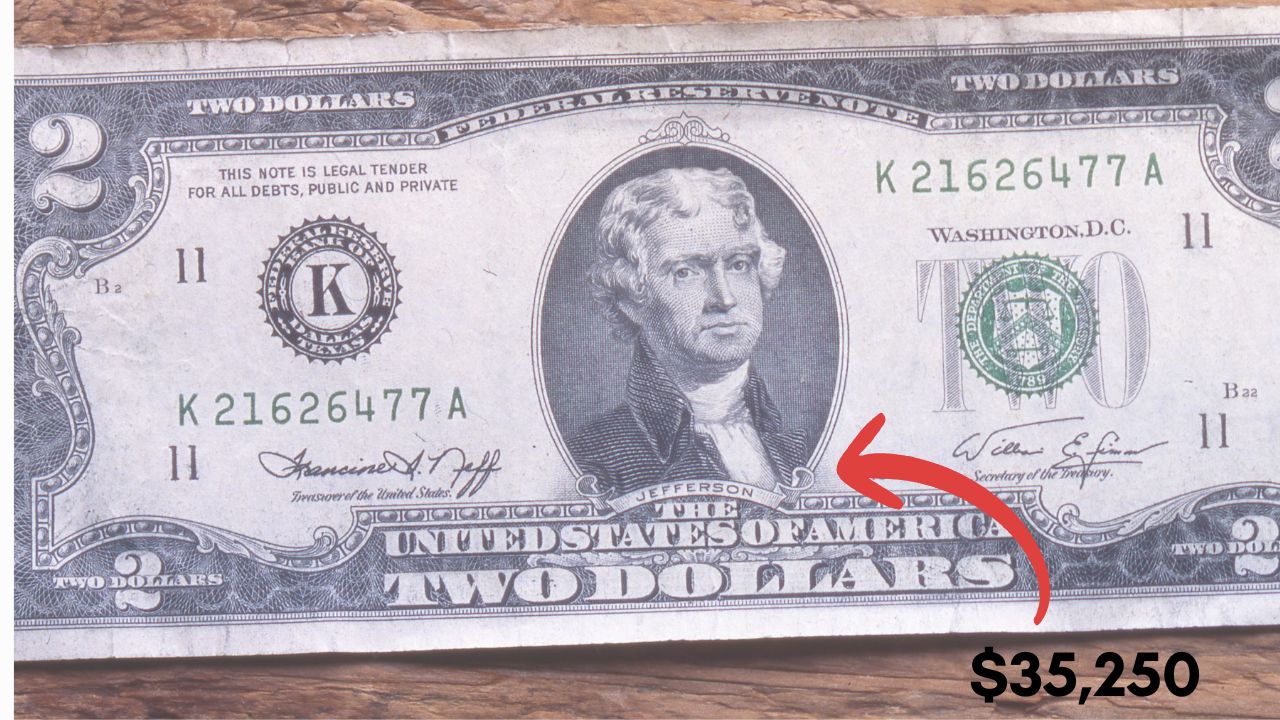 Rare 1976 $2 Bill Worth $35,250 The Secret Behind Its Value